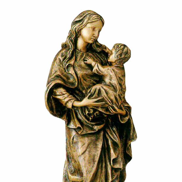 Madonnenskulptur aus Bronze - Maria Eternita
