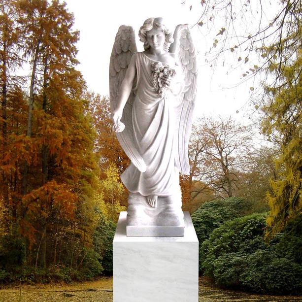Stilvoller Marmor Engel fr Einzelgrab - Saranda