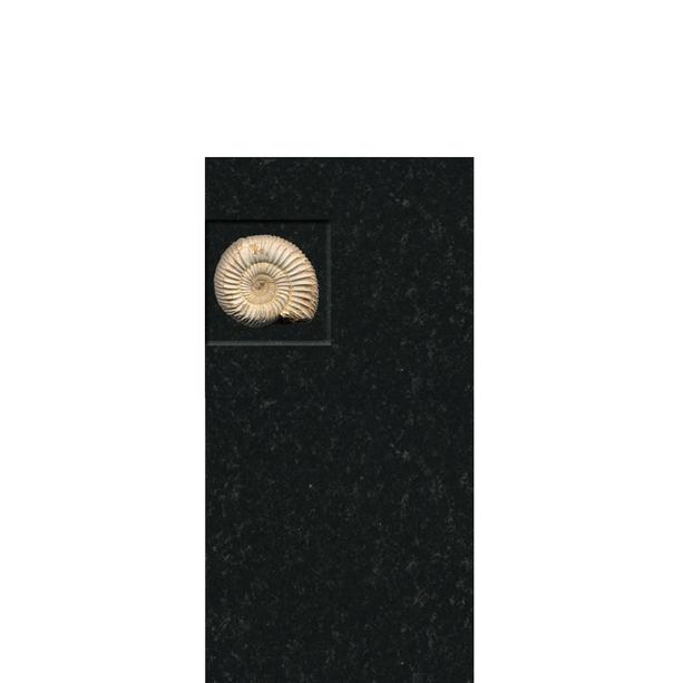 Schner Grabstein mit Ammonit Bildhauer - Ammonio