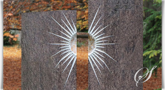 Granit Grabstein Lumina Mit Sonne granit-grabstein-lumina-mit-sonne