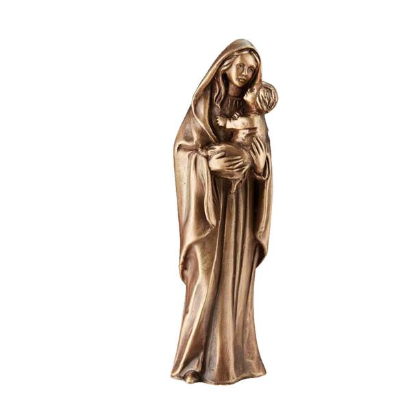 Madonna Skulptur mit Christus Kind - Madonna mit Kind