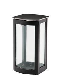 Stilvolle Grablaterne modern / 24cm (H�he) / Aluminium - Naona