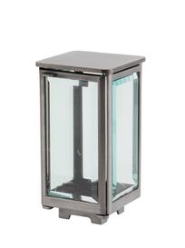 Klassische Grablaterne zur Grabbeleuchtung / Aluminium - Felena