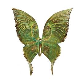 Grner Bronzerfalter - Schmetterling als Grabdeko -...