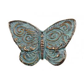 Stilvoller Bronze Grabfigur Schmetterling - Schmetterling...