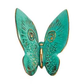 Elegante Grabdeko Metallfigur Schmetterling -...