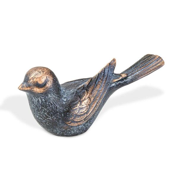 Stilvolle Grabfigur Vogel aus Bronzeguss oder Alu - Vogel Lano