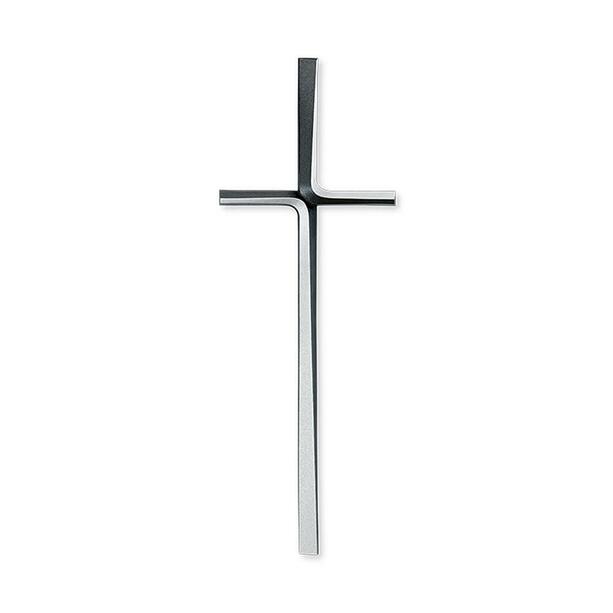 Modernes Aluminiumkreuz zur Wandbefestigung - Kreuz Arano