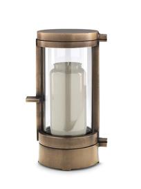 Grableuchte mit einzigartiger Bronze Patina - Ondra / dunkelwei�