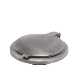 Dezenter Vasenring in Rund aus Metall - Aleks / Aluminium