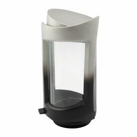 Kunstreiche Laterne als Grabschmuck aus Metall mit  Farbverlauf - Karola / 24cm / Aluminium