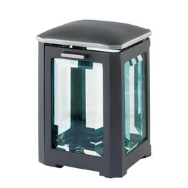 Klassische Laterne als Grabschmuck aus Metall - Ulka / Aluminium