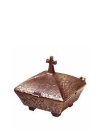 Klassischer Weihwasserkessel mit und ohne Kreuz - Samia / mit Kreuz