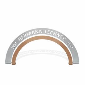 Metall Regenbogen aus Bronze und Edelstahl mit individueller Beschriftung - Silur / Edelstahl-Bronze