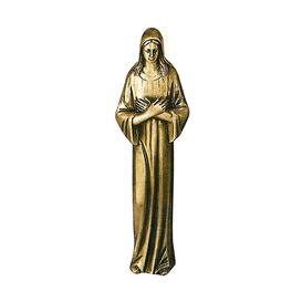 Stehende Madonna aus Bronze für den Außenbereich -...
