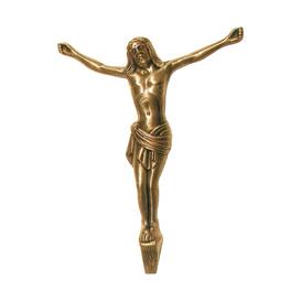 Hochwertige Figur eines Christuskorpus aus Bronze -...