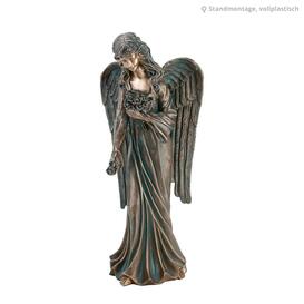 Bronze Grabfigur Engel - Engel Amena