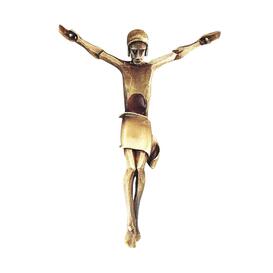 Einzigartige Jesusfigur als Grabschmuck aus Metall -...