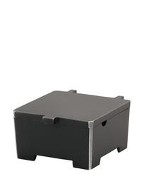 Modernes Grab Weihwassergef�� eckig - Benno / Aluminium