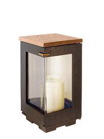 Bronze Grableuchte exklusiv / dunkelbraun - Procne