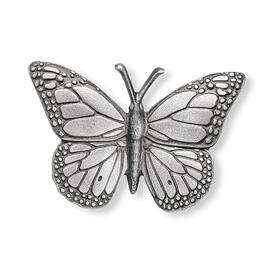 Lebensgroße Deko Schmetterlingfigur aus Aluminium -...
