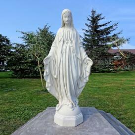 Wetterbestndige Madonnen Skulptur aus Steinguss - Maria...