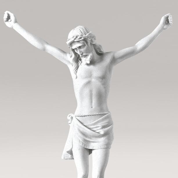 Grabskulptur gekreuzigter Jesus - Jesus Senta