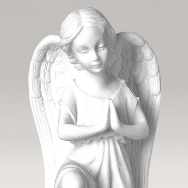 Betender Engel Marmorguss Figur - Engel Lara