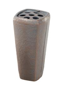 Klassische Bronze Grab Vase - Elona / Wei�