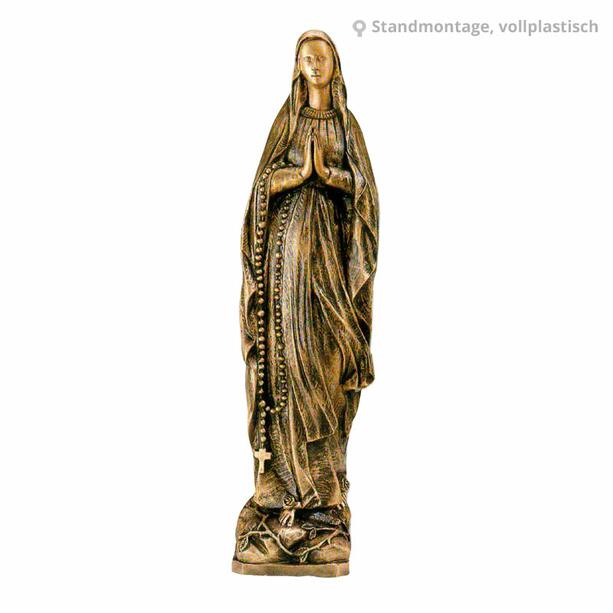 Bronzeskulptur Mutter Jesu - Madonna von Lourdes