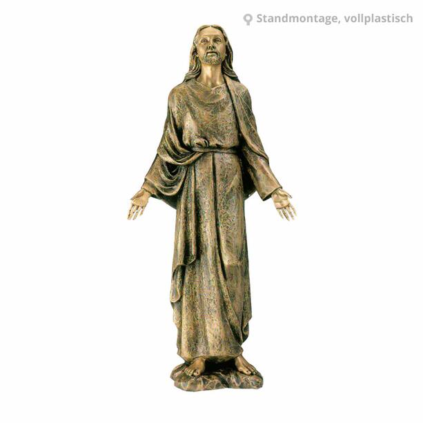 Bronze Jesusskulptur historisch kaufen - Flehender Christus