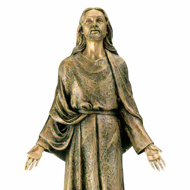 Bronze Jesusskulptur historisch kaufen - Flehender Christus