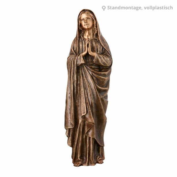 Betende Maria Bronzeskulptur - Madonna Pregare