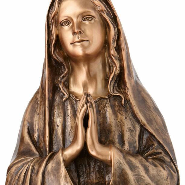 Betende Maria Bronzeskulptur - Madonna Pregare