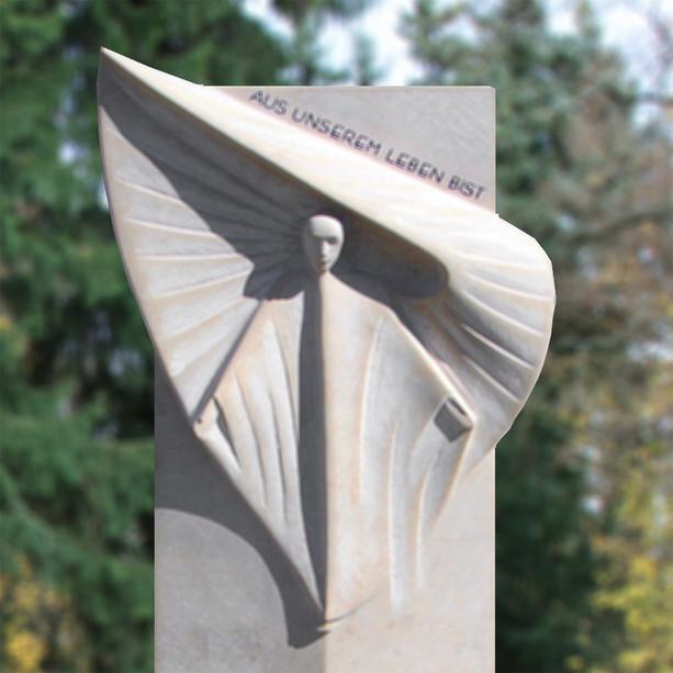 Grabstein Urnengrab modern Engel Gestaltung - Angelico