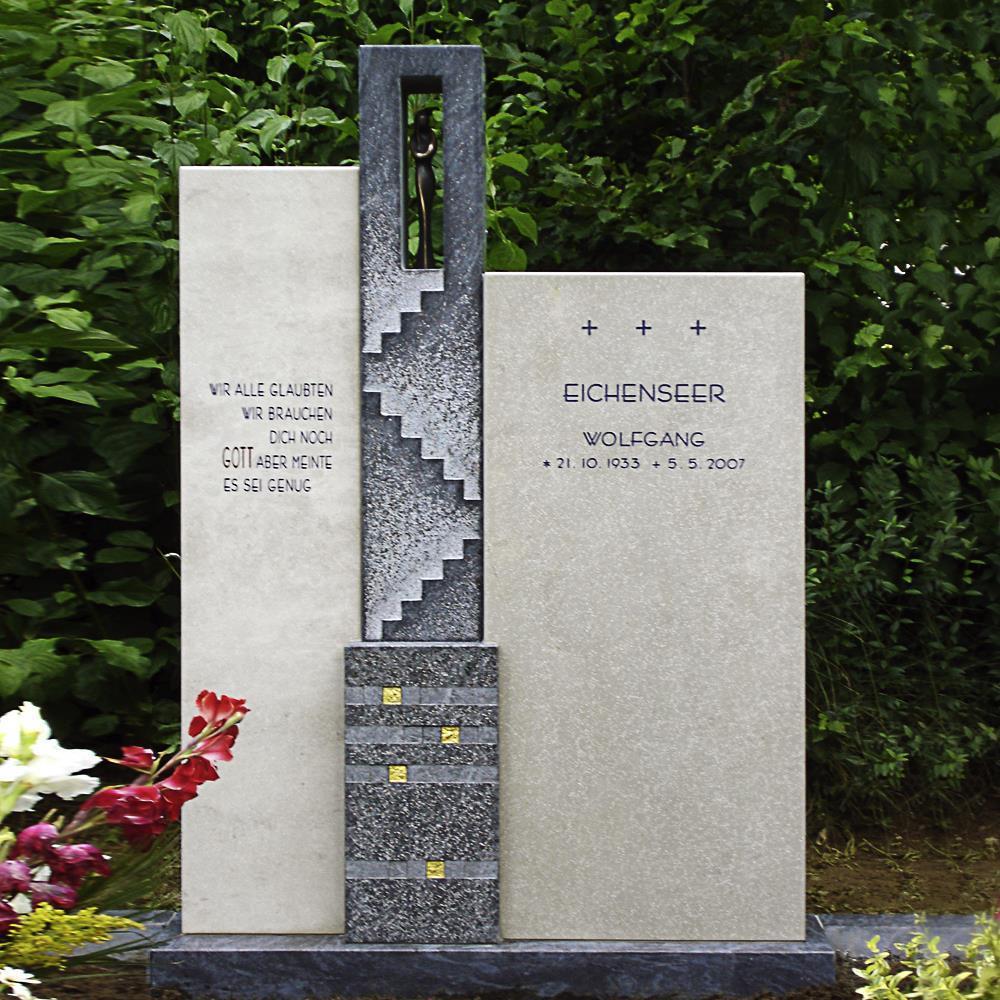 Granit Grabstein Tiergrab mit Wunschgravur & Ihr Foto verschiedene Größen 07+ 