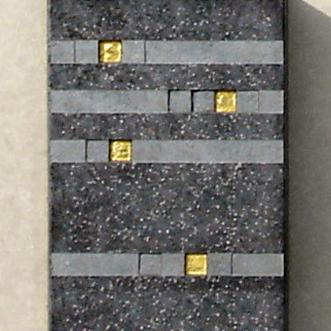 Grabmal Urnengrab Kalkstein Granit Edelstahl Kreuz - Meteo