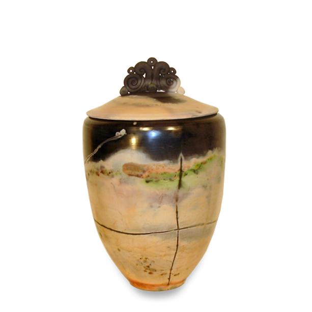 Stilvolles Urnenmodell Keramik verrottbar - Corona