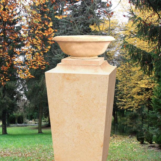 Familiengrab Stele mit Schale preiswert - Calvia