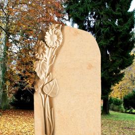 Grabstein Kindergrab mit Sonnenblume - Florenzia