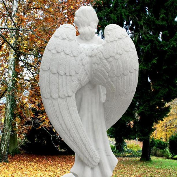 Grabgedenkstein mit Engel Figur - Fortuna