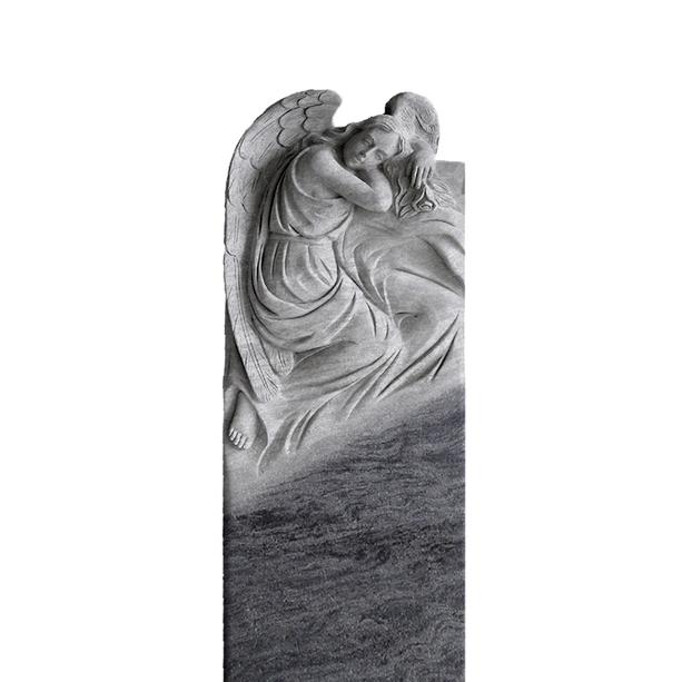 Grabdenkmal mit Engel dunkel - Arabella