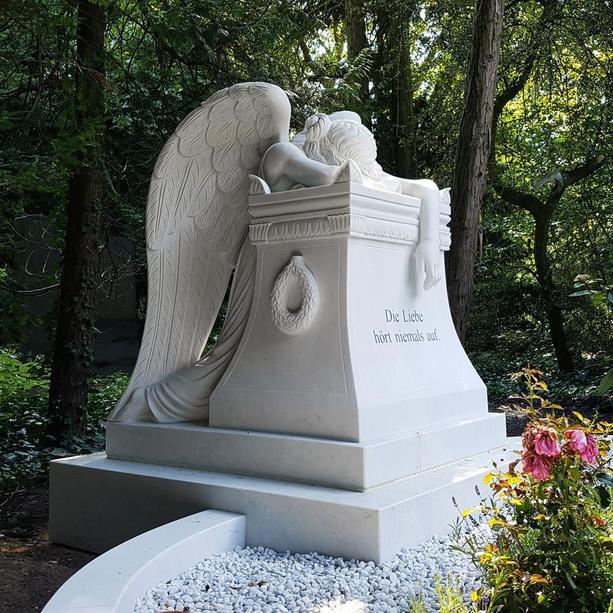 Friedhofsengel Marmor Urnengrab Grabstein - Emelyn Story