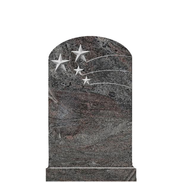 Kindergrab Grabmal mit Sternen Granit - Stellaris