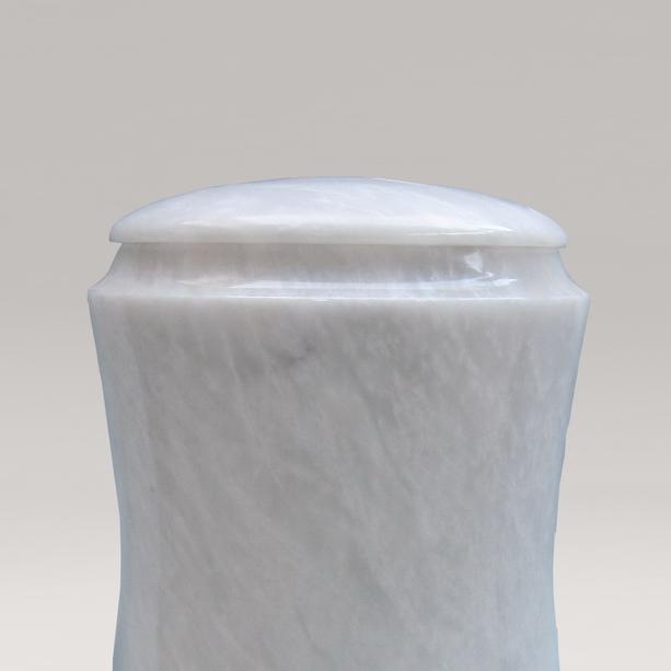 Schöne Marmor Urne weiß - Morgana
