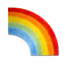Kunstvolles Regenbogen Grabstein Glas Element - Glasornament S-5