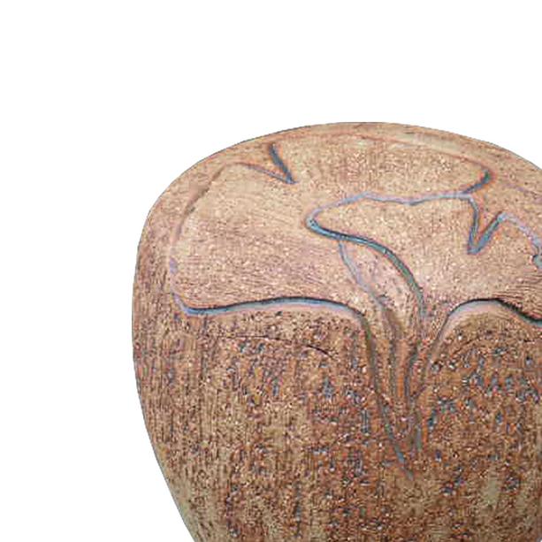 Exklusives Urnenmodell mit Ginkgo aus Keramik - Palia