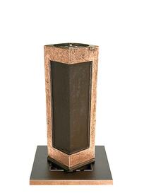 Moderne Grabvase versenkbar / dunkelbraun - Cephalon