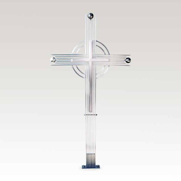 Klassisches Grabkreuz aus Edelstahl online - Koralin