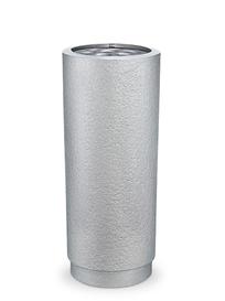 Runde Aluminium Grabvase / schwarz - Clarence